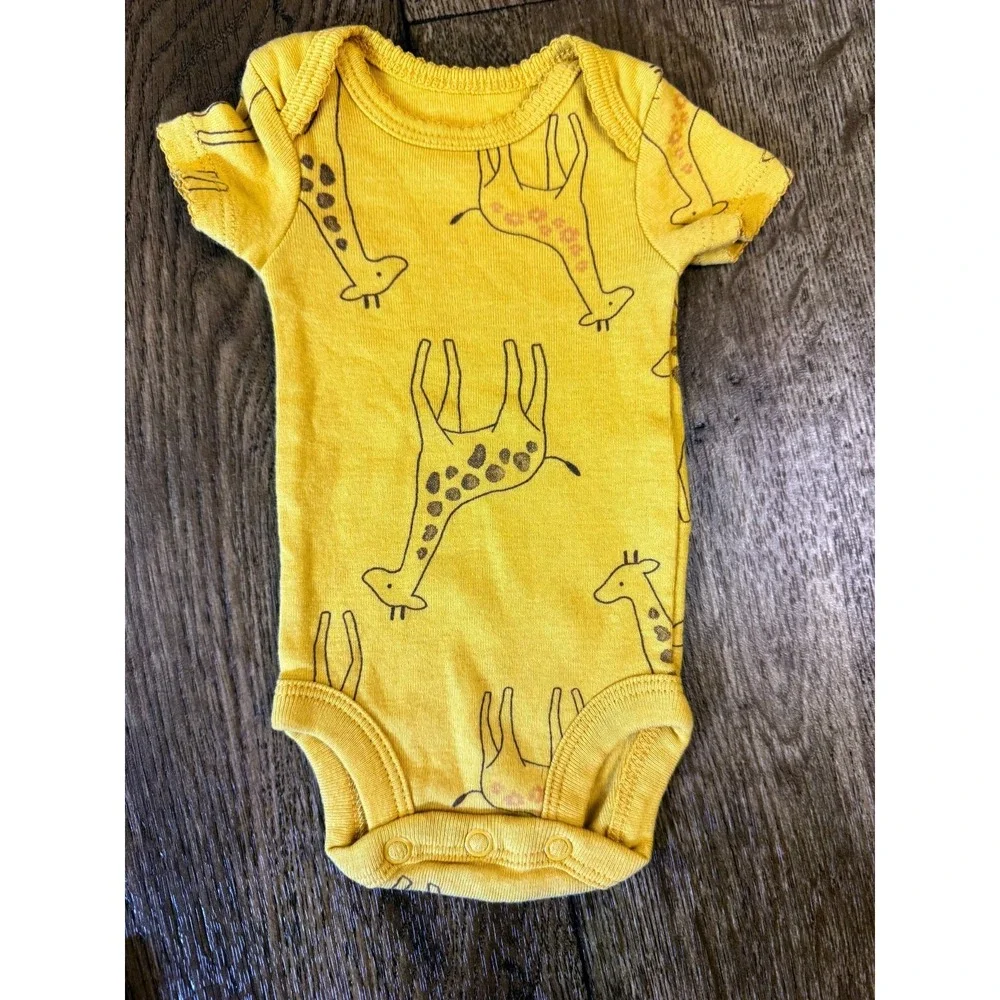 Preemie‎ Baby Girl Bodysuits Short Sleeve Shirts Outfits Summer Lot Cute Bundle